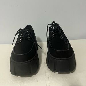H&M Women's Black Platform Shoes